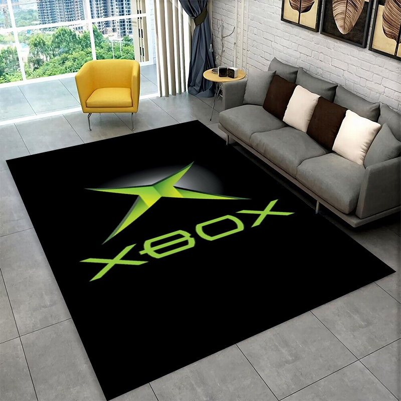 Retro Gaming Xbox - Tapis rétro avec logo Xbox Gaming