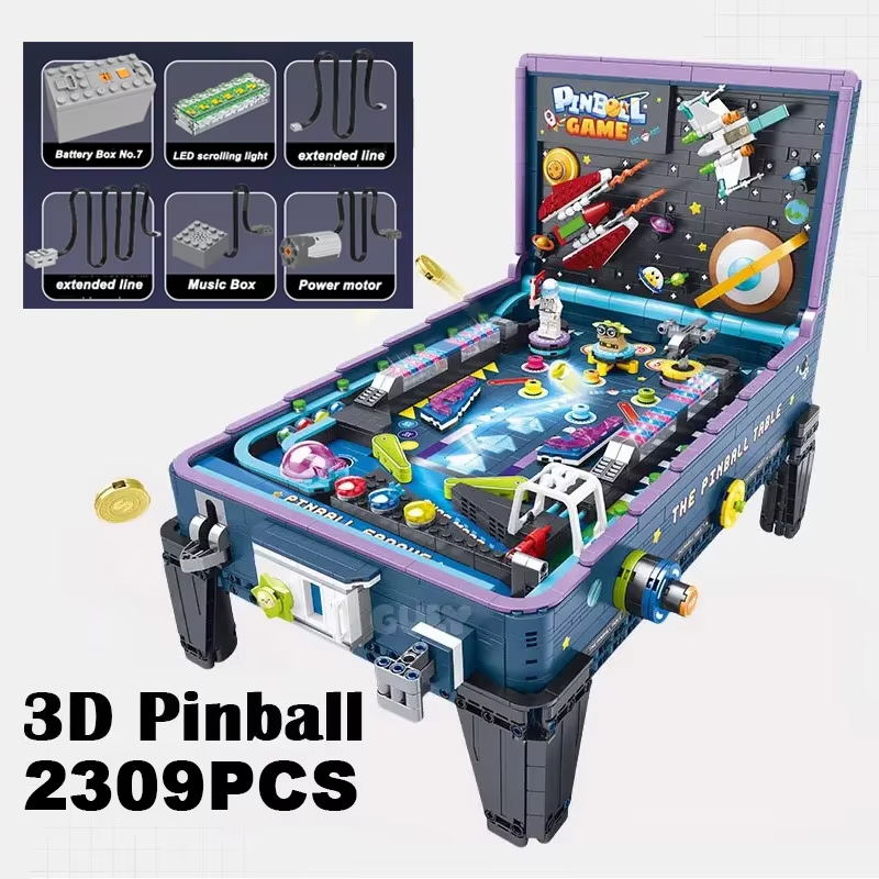 Retro Gaming Lego - GULY60526 Jeu de flipper spatial rétro