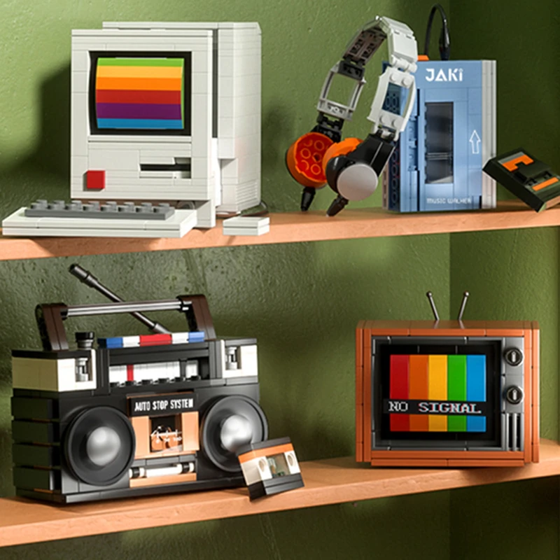 Retro Gaming Lego - Décennie s de construction appareils électriques