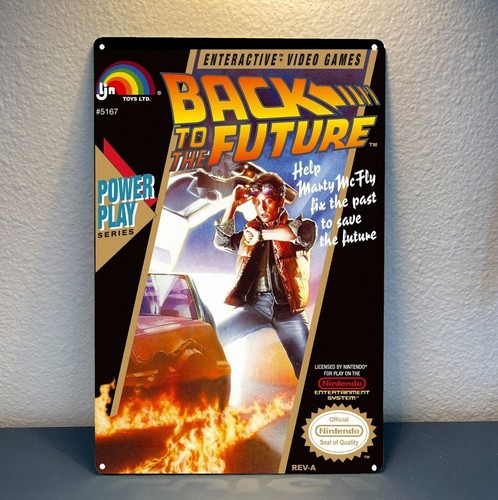 Retro Gaming Video - Poster métallique rétro de jeu vidéo