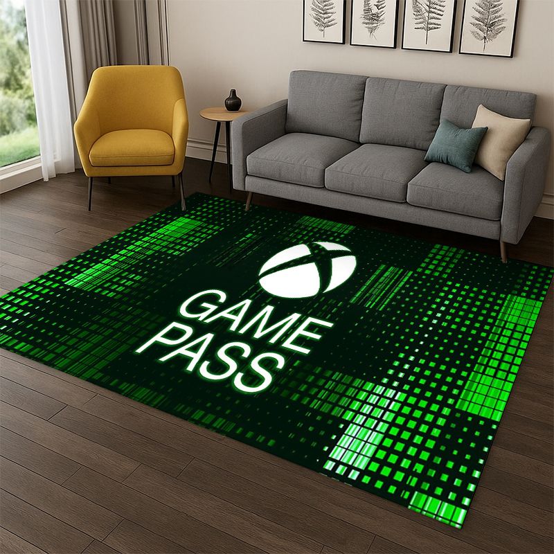 Retro Gaming Xbox - Tapis rétro avec logo Xbox Gaming