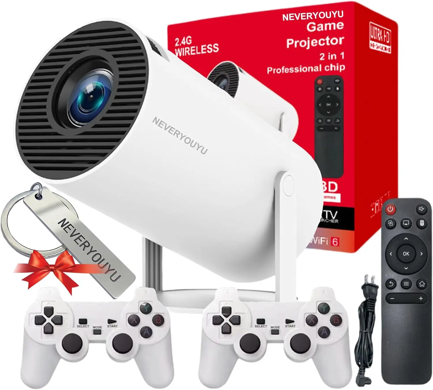 Retro Gaming With Projector - Projecteur Arcade Vision avec 36 000+