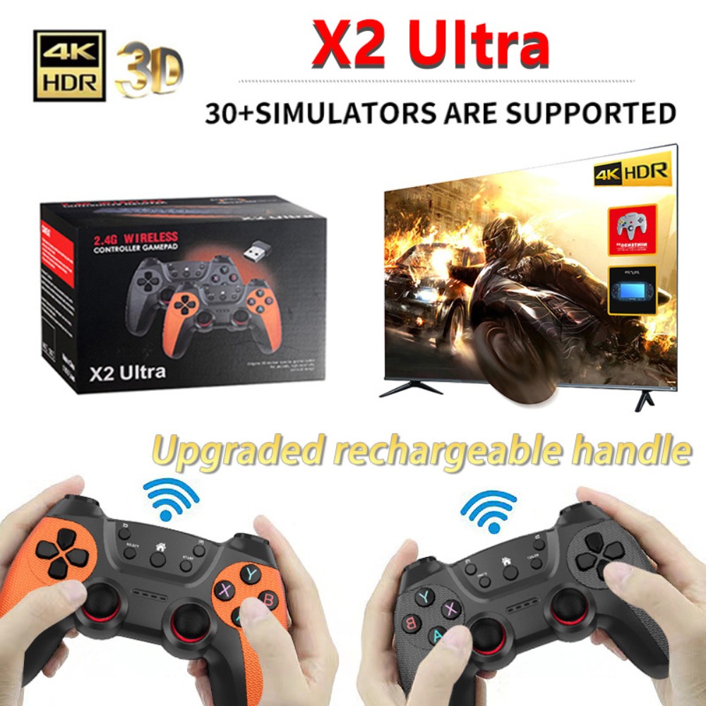 Retro Gaming Devices - X2 Ultra Retro Game Stick 4K,
