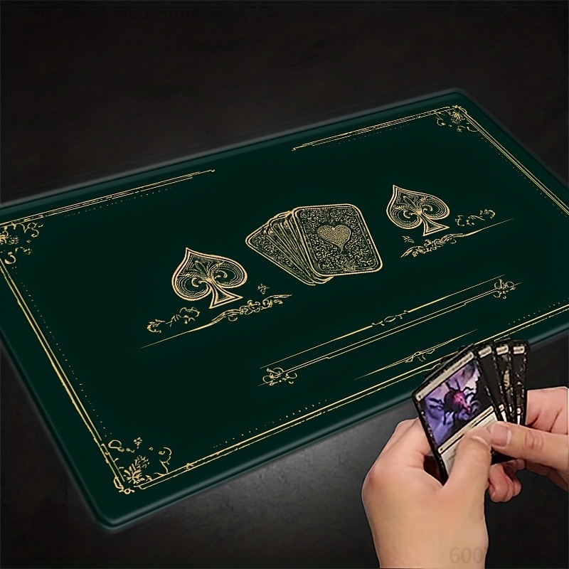Retro Gaming Xl - Tapis de jeu rétro Poker Badge,