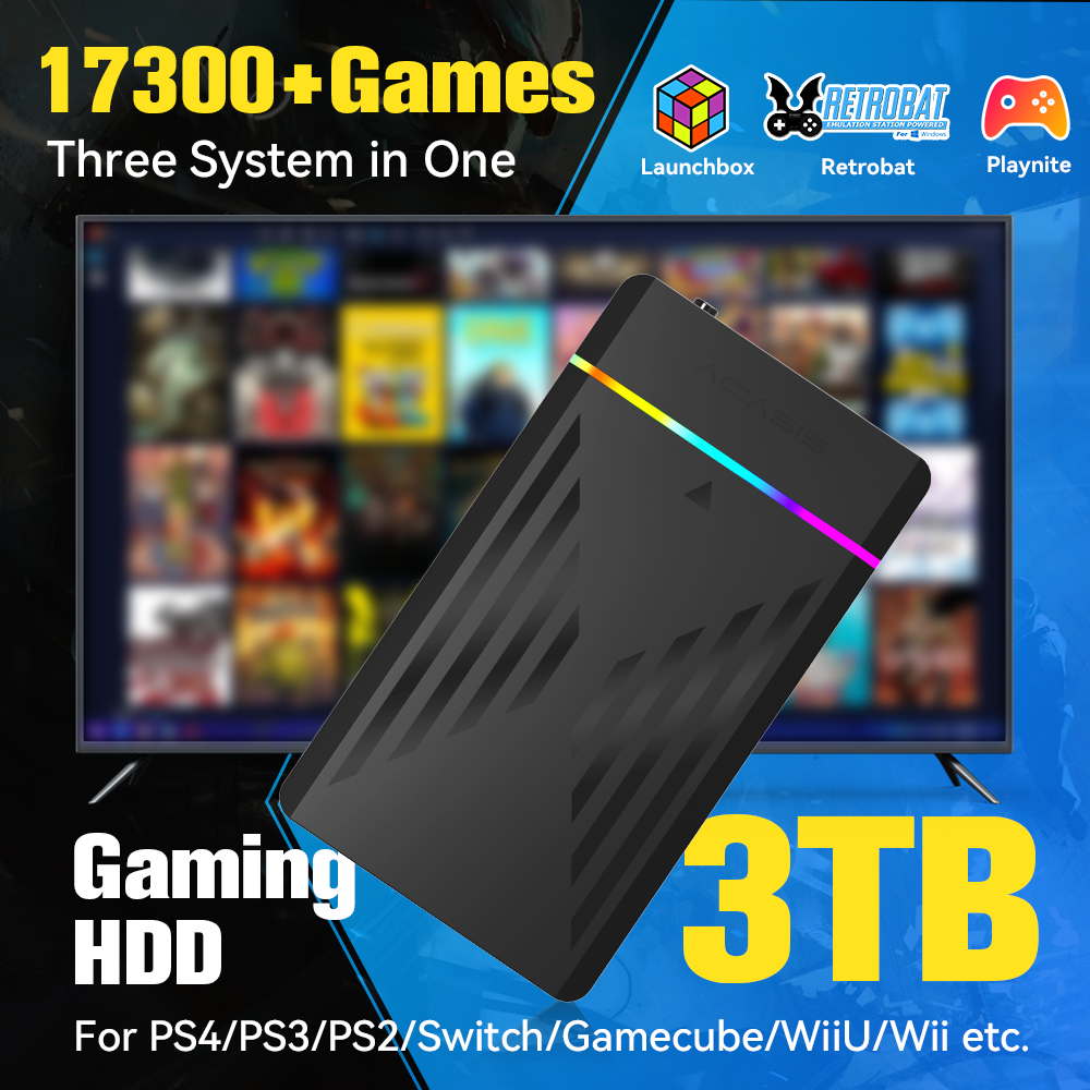 Retro Gaming Devices - Boîte de lancement de disque dur