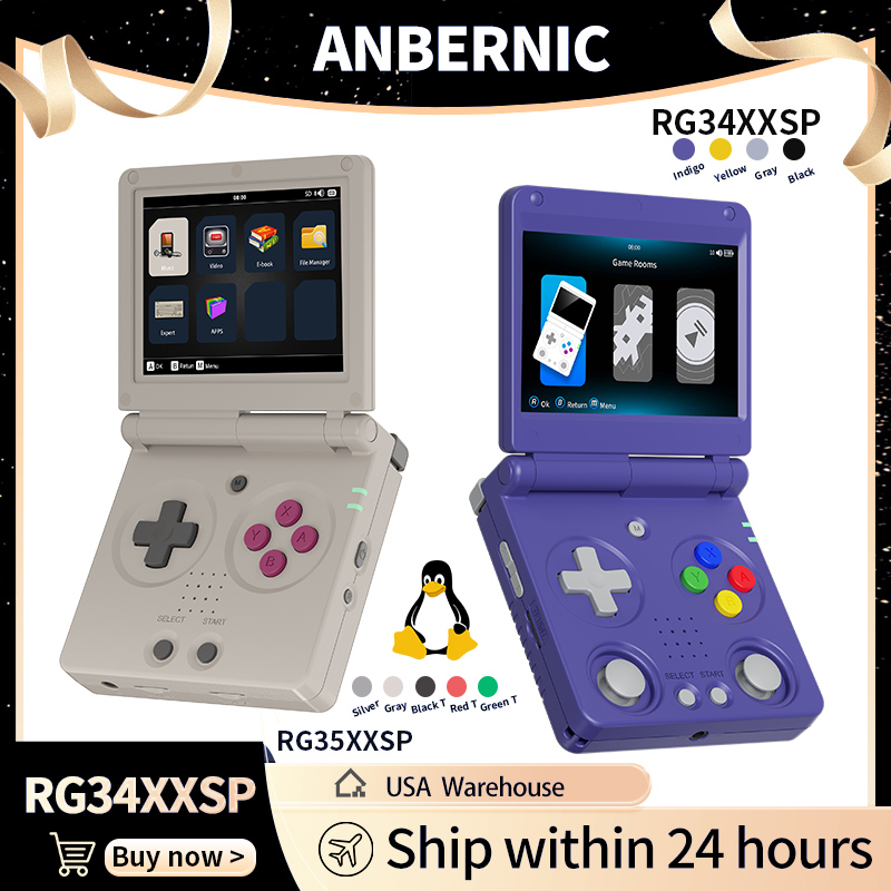 Anbernic RG34XXSP RG35XXSP Con - Retro Gaming Anbernic avis et prix