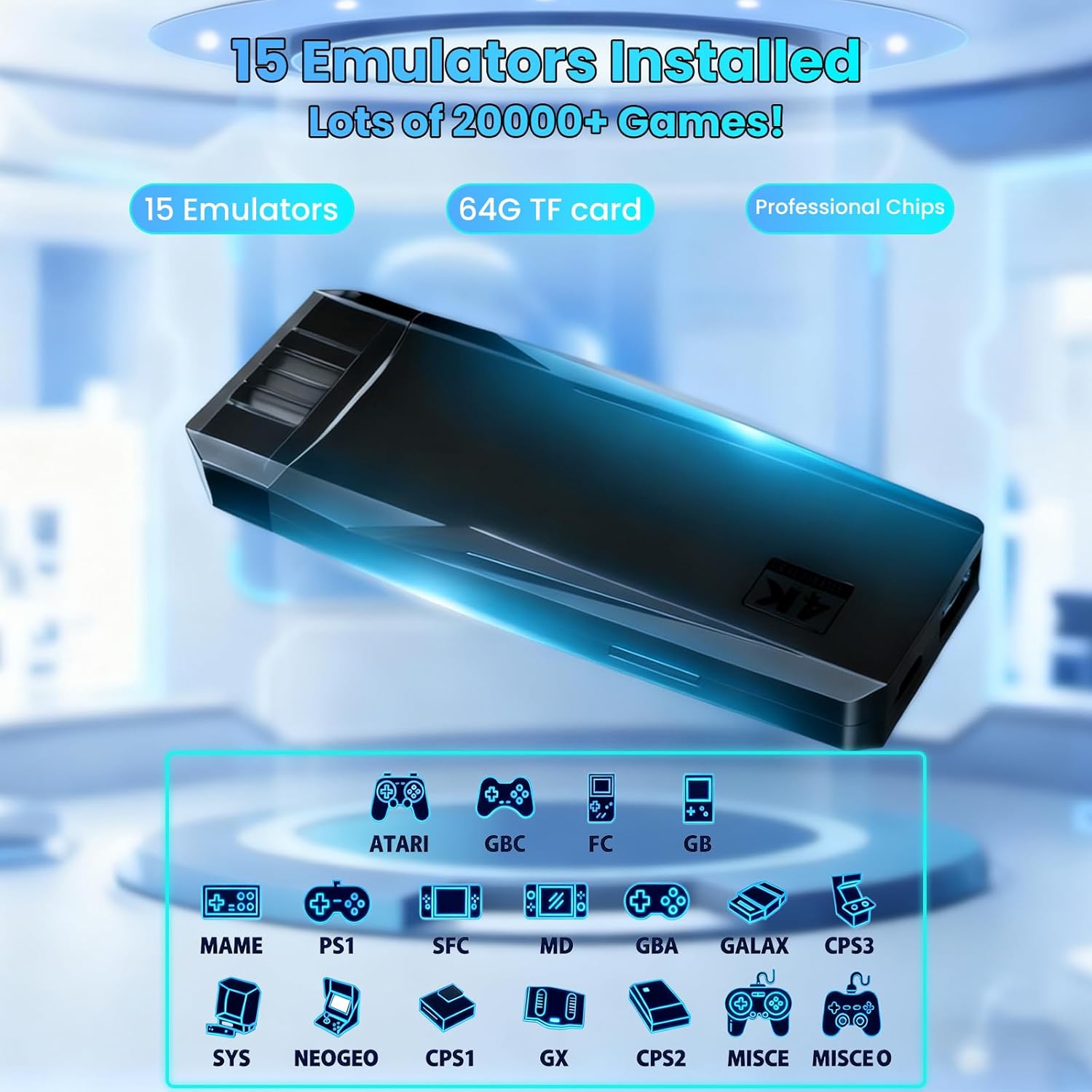 Console de jeu M8 avec plus de - Retro Gaming With Projector avis et prix
