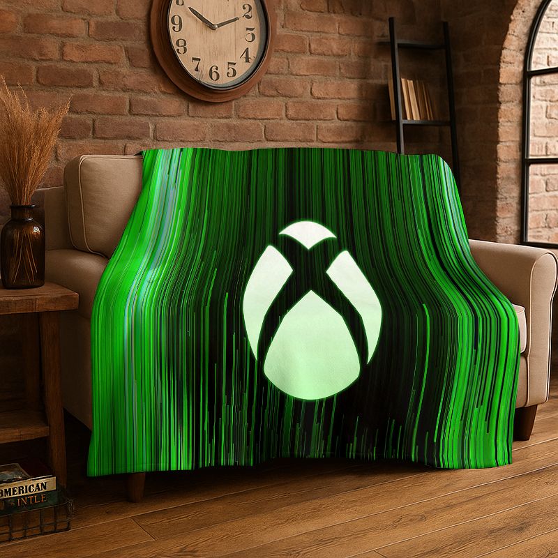 Couverture en flanelle rétro a - Retro Gaming Xbox avis et prix