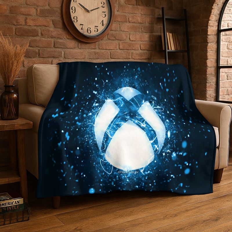 Couverture en flanelle rétro a - Retro Gaming Xbox avis et prix