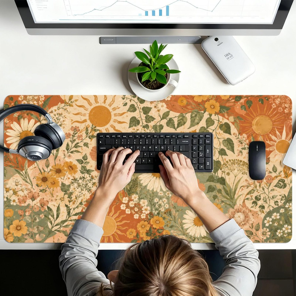 Tapis de bureau rétro à motif  - Retro Gaming Xl avis et prix