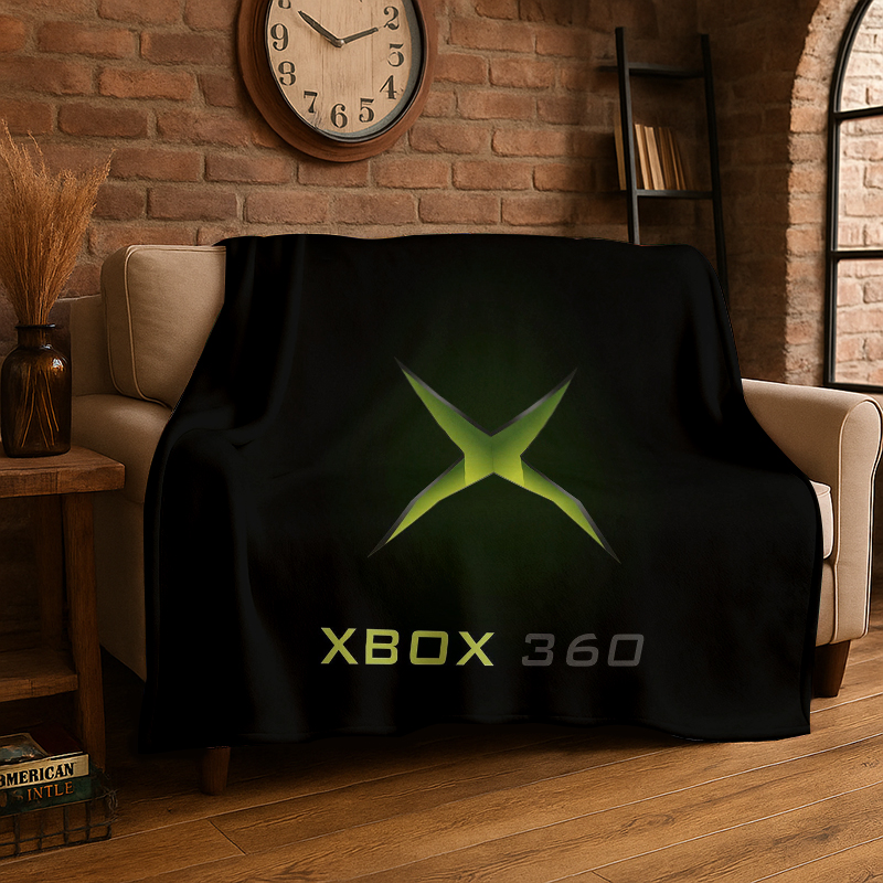 Couverture en flanelle rétro a - Retro Gaming Xbox avis et prix