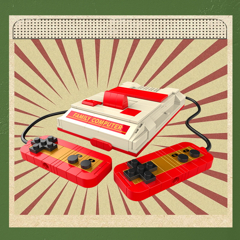 Bricolage rétro appareils élec - Retro Gaming Lego avis et prix