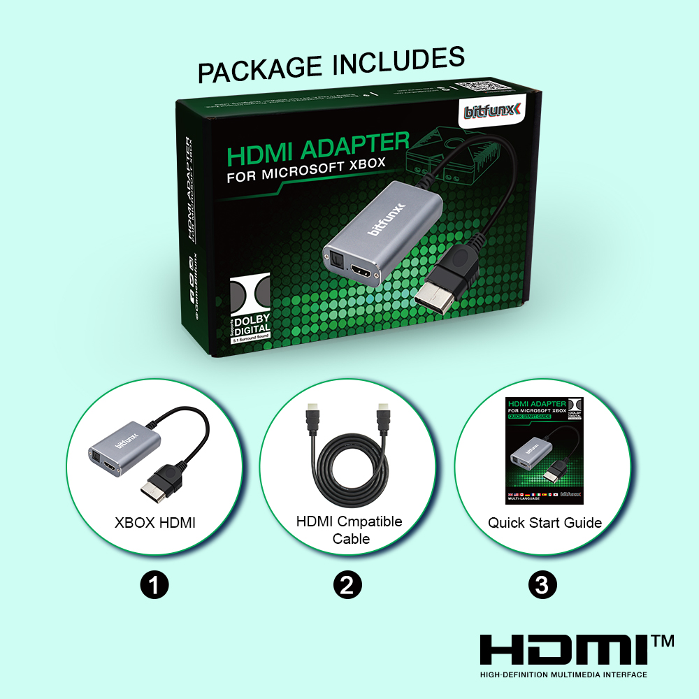 Bitfunx HDMI ™   Adaptateur po - Retro Gaming Xbox avis et prix