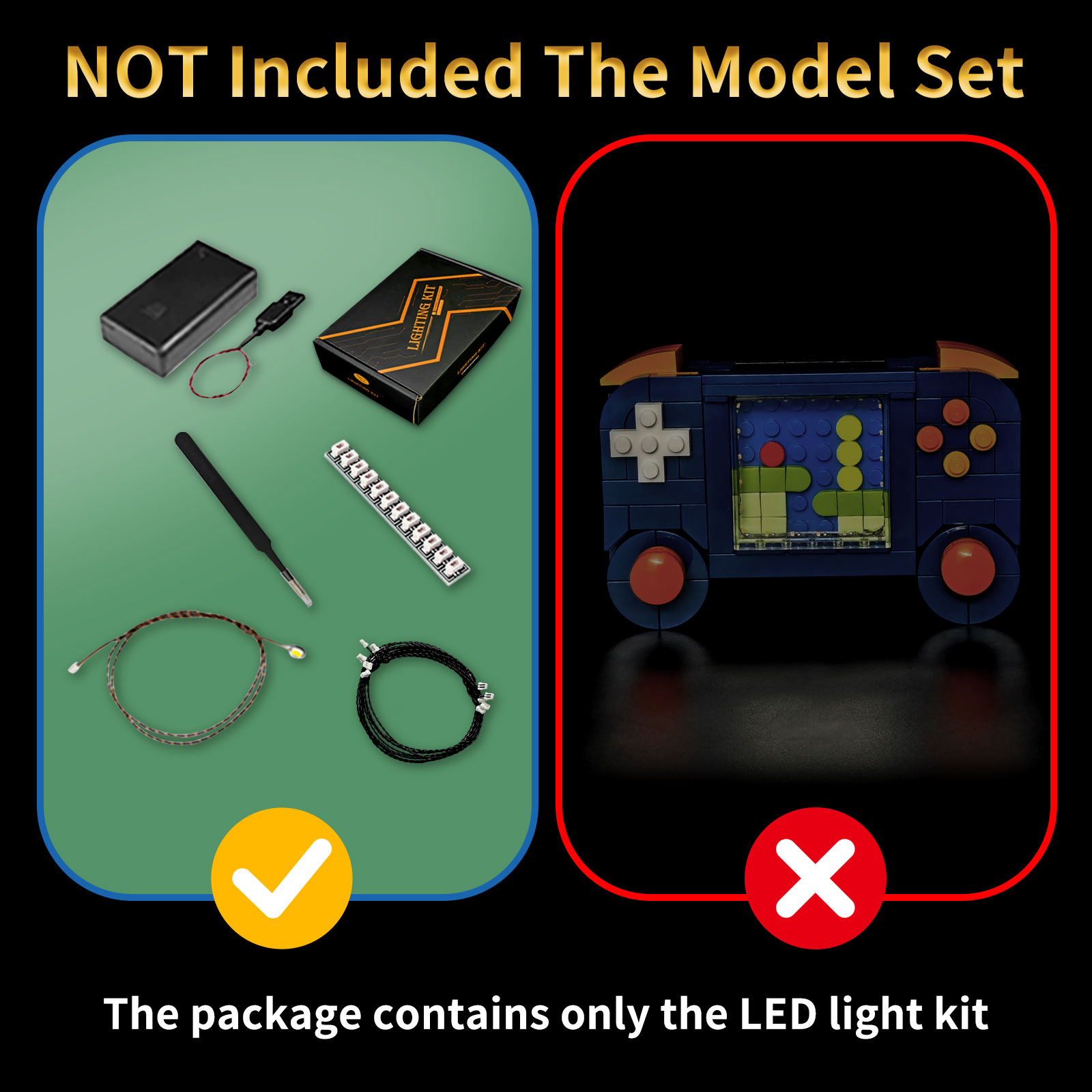 Kit d'éclairage LED BRIXSPARK  - Retro Gaming Lego avis et prix