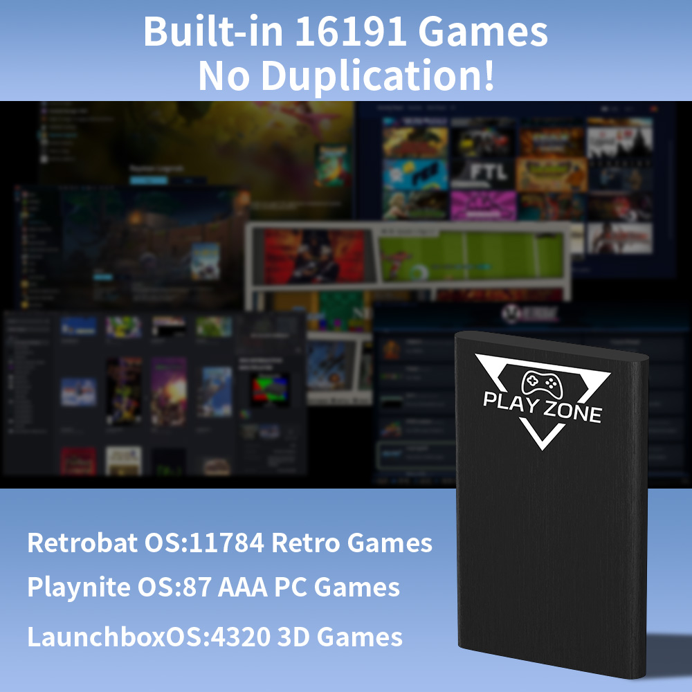 Disque dur portable de jeu Pla - Retro Gaming Xbox avis et prix