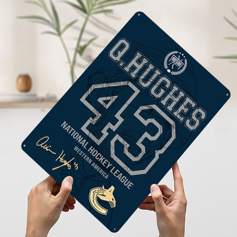 Quinn Hughes 43 Vancouver affi - Retro Gaming Vancouver avis et prix