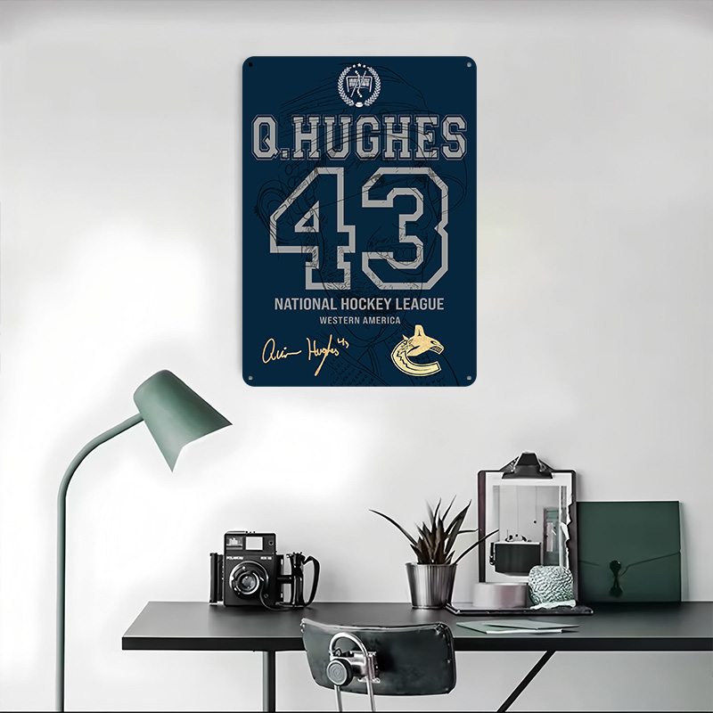 Quinn Hughes 43 Vancouver affi - Retro Gaming Vancouver avis et prix